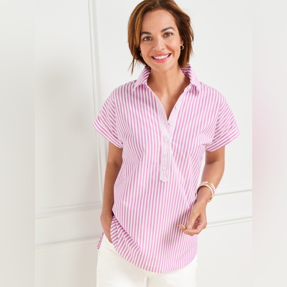 Talbots striped top